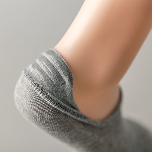 IDEGG Women and Men No Show Socks Low Cut Anti-slid Athletic Casual Invisible Liner Socks