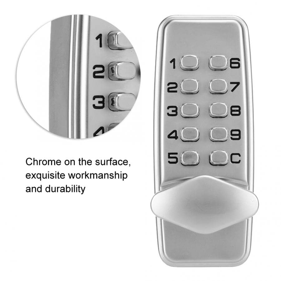 SDGH 2-4 Digits Mechanical Code Lock Cabinet Indoor Outdoor Door Password Security Coded Lock