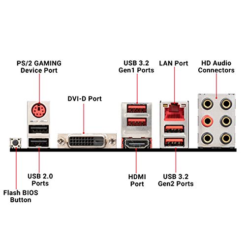 MSI Performance Gaming AMD Ryzen 2ND and 3rd Gen AM4 M.2 USB 3 DDR4 DVI HDMI Crossfire ATX Motherboard (B450 GAMING PLUS Max)