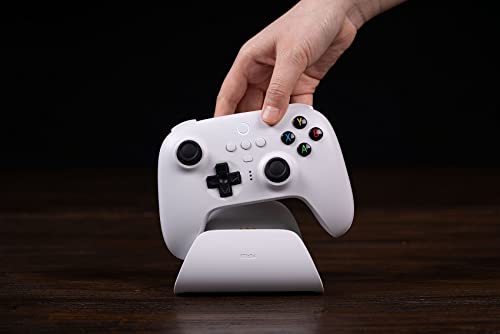 8Bitdo Ultimate 2.4g Wireless Controller with Charging Dock, 2.4g Controller for Windows, Android, Steam Deck & Raspberry Pi (Pastel Pink)