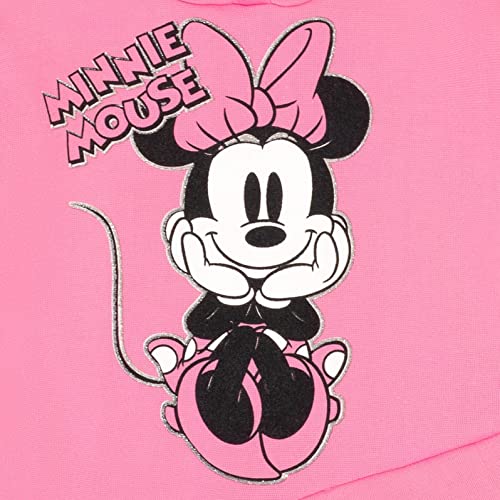 Disney Minnie Mouse Mickey Mouse Fleece Hoodie and Leggings Outfit Set Infant to Big Kid