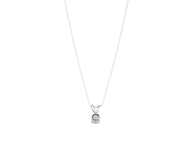 14k White Gold 16