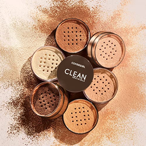 COVERGIRL Clean Invisible Loose Powder, Translucent Fair, Case of 72